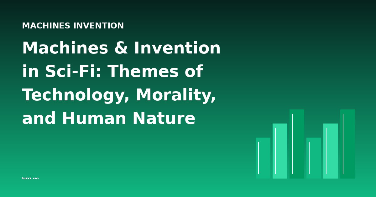 Machines & Invention in Sci-Fi: Themes of Technology, Morality, and Human Nature