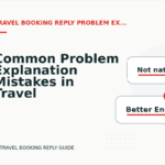 Common Problem Explanation Mistakes in Travel Booking Reply English